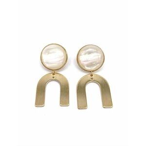 14K Gold Vermeil over brass Drop Earrings